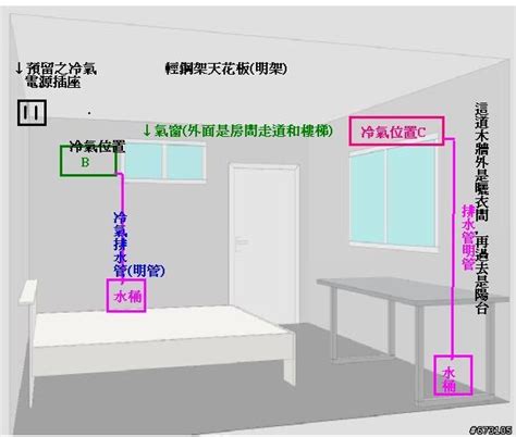 房間冷氣位置